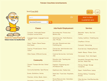 Tablet Screenshot of bela.saintclassified.pk